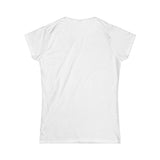 On My High Horse Softstyle Tee in White Color | Pretty & Petty | Pretty and Petty