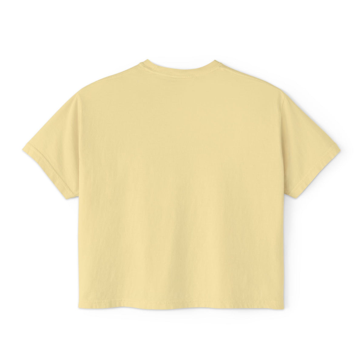 Beauty Is the Expectation Boxy Tee in Butter Color | Pretty & Petty | Pretty and Petty