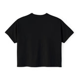 Beauty Is the Expectation Boxy Tee in Black Color | Pretty & Petty | Pretty and Petty