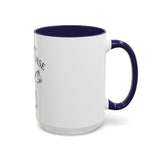 On My High Horse Coffee Mug in Navy Color | Pretty & Petty | Pretty and Petty