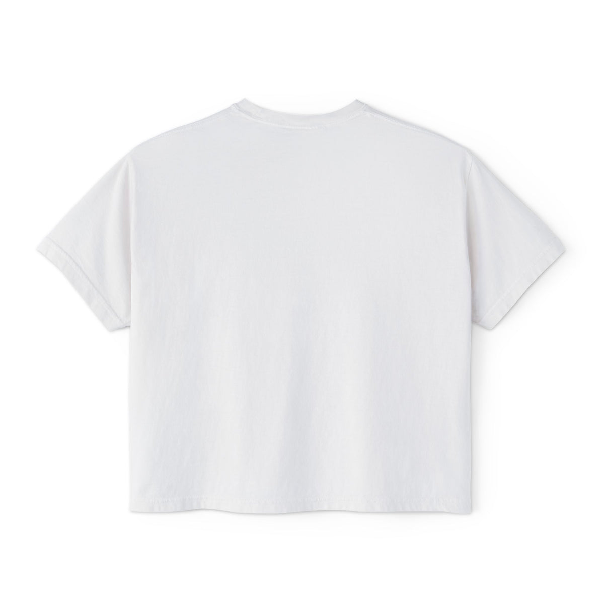 Beauty Is the Expectation Boxy Tee in White Color | Pretty & Petty | Pretty and Petty