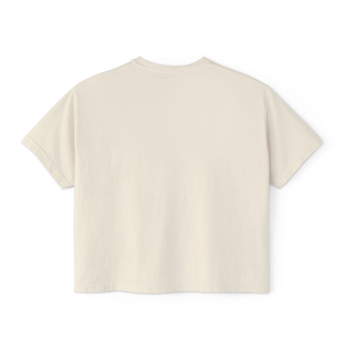 Beauty Is the Expectation Boxy Tee in Ivory Color | Pretty & Petty | Pretty and Petty