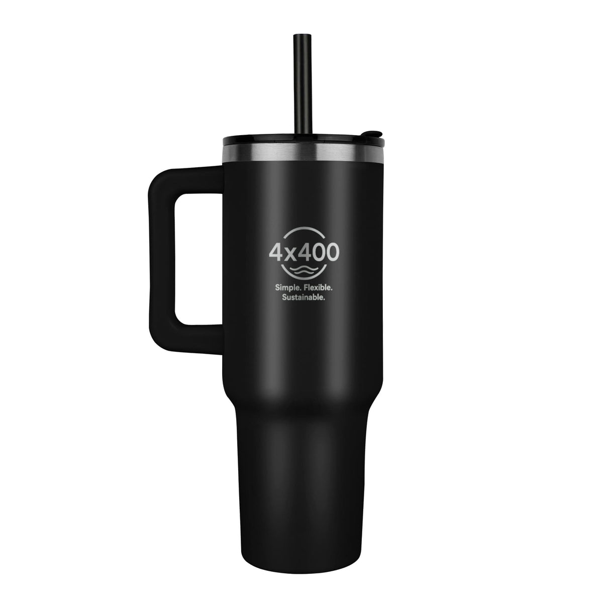 4x400 Lifestyle 40oz Laser-Engraved Tumbler
